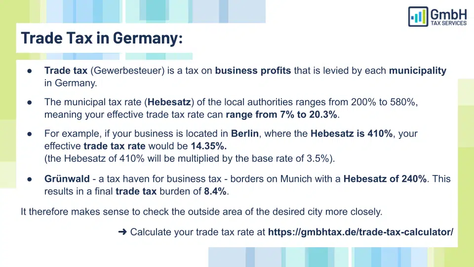 Trade Tax in Germany